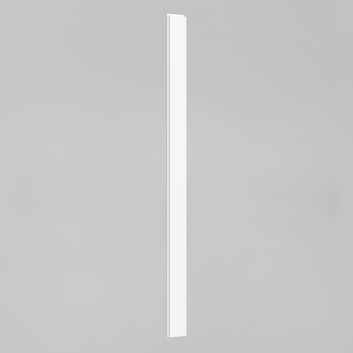 An Artika AXEN Shilap 48 in. MDF shiplap wall panel stands against a plain light gray background.
