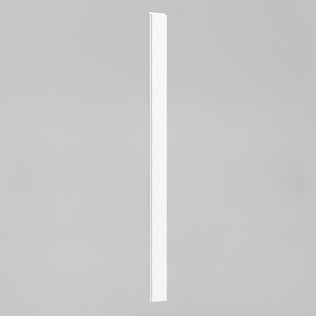 An Artika AXEN Shilap 48 in. MDF shiplap wall panel stands against a plain light gray background.