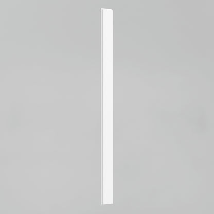 An Artika AXEN Shilap 48 in. MDF shiplap wall panel stands against a plain light gray background.