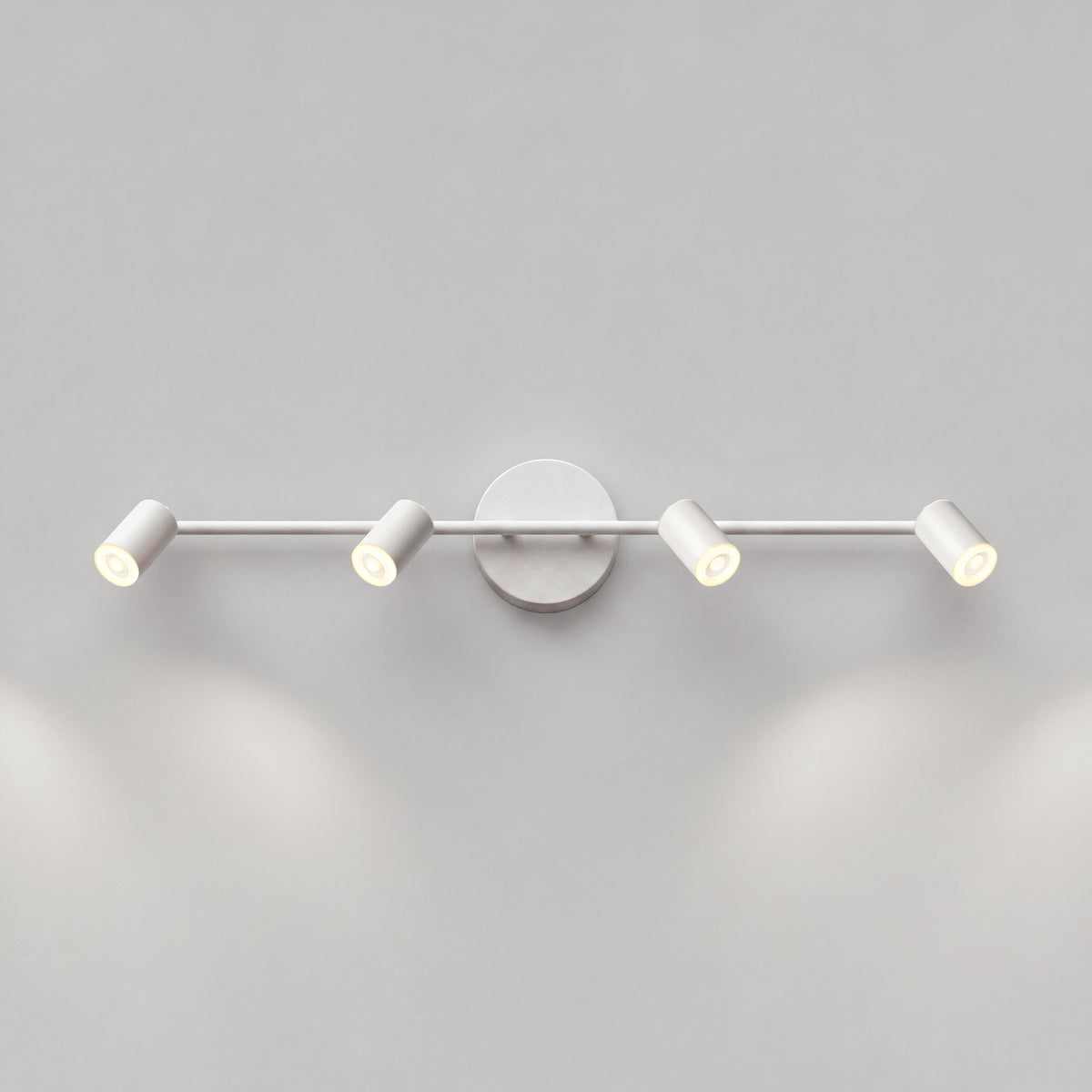 Artika Asher 32 in. 4-Light LED Track Light with adjustable spotlights offers modern, versatile directional lighting in any space.
