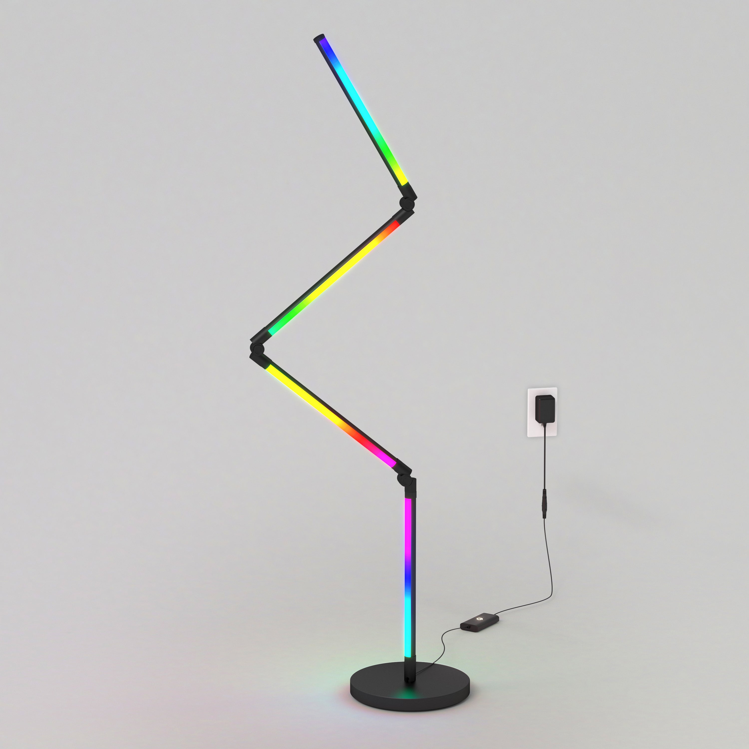 Fitch LED floor lamp in Matte Black | Artika Canada