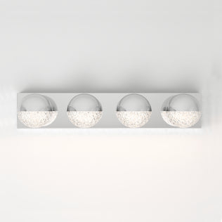 The Artika Carat 27-in (69 cm) Integrated LED Vanity Light Bar features a modern chrome finish and soft white illumination, making it ideal for contemporary bathroom spaces.