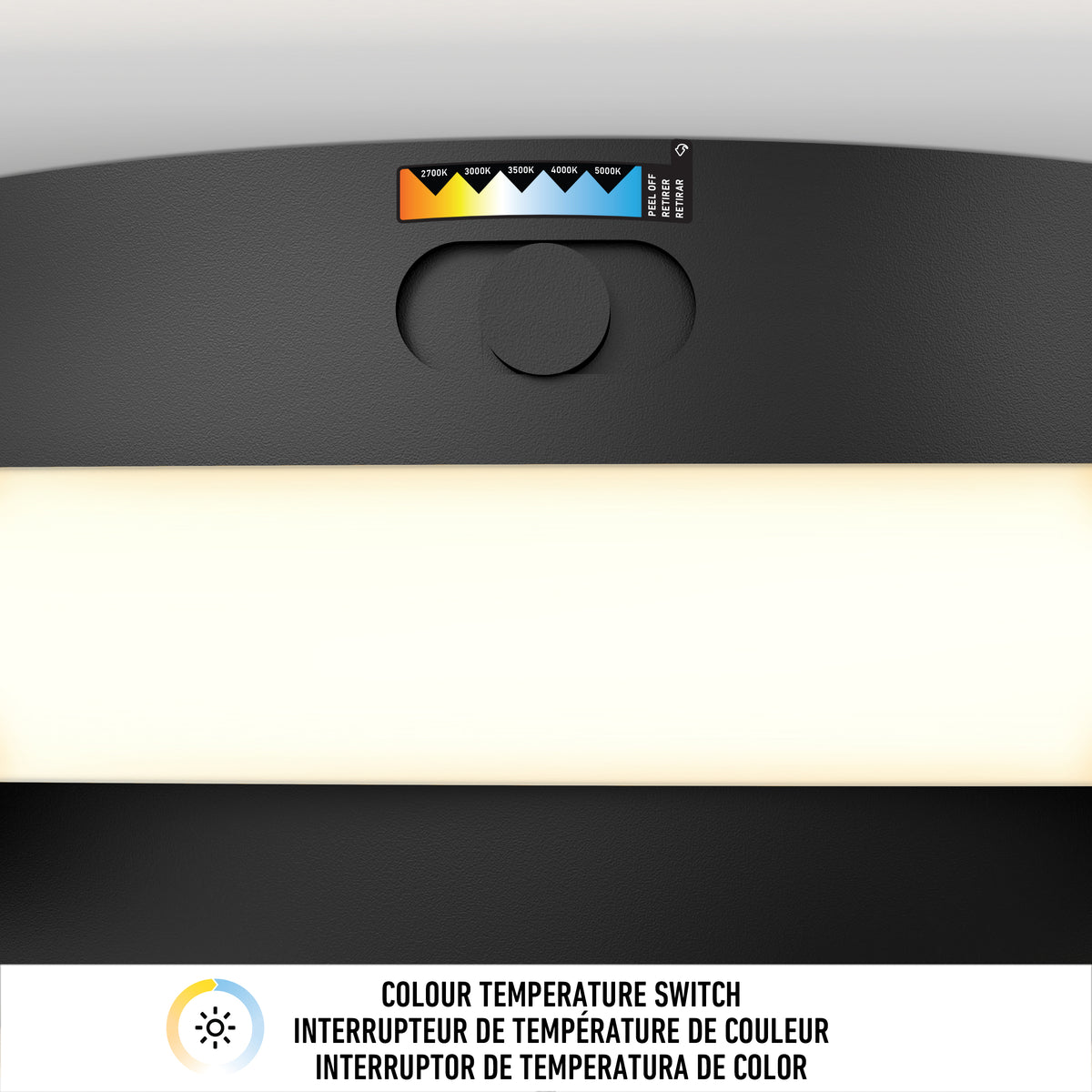 Atomic 15 in. (38 cm) Modern LED Flush Mount Ceiling Light 5 CCT