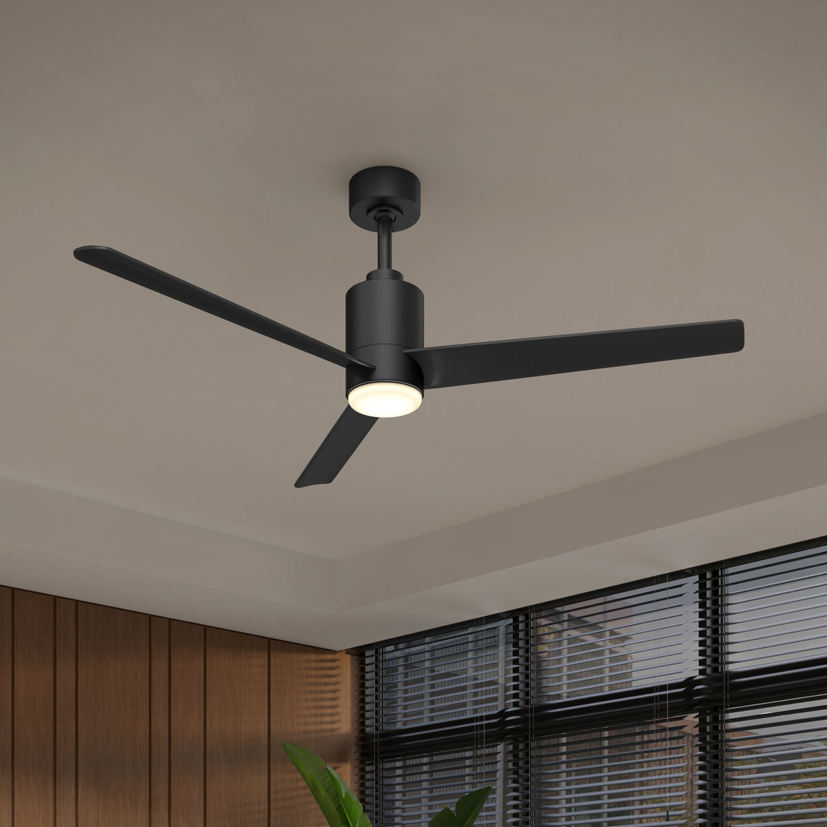 Ellison 132 cm (52 in.) LED moderno fandelier ventilador de techo con luz - control remoto incluido