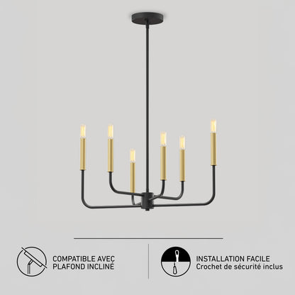 Manchester 6-light pendant