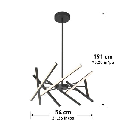 Malibu suspension à DEL 3 CCT