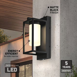Artika’s Aurel Outdoor LED Light, 3CCT, offers modern style, adjustable color temps, and a 5-year warranty for your exterior.