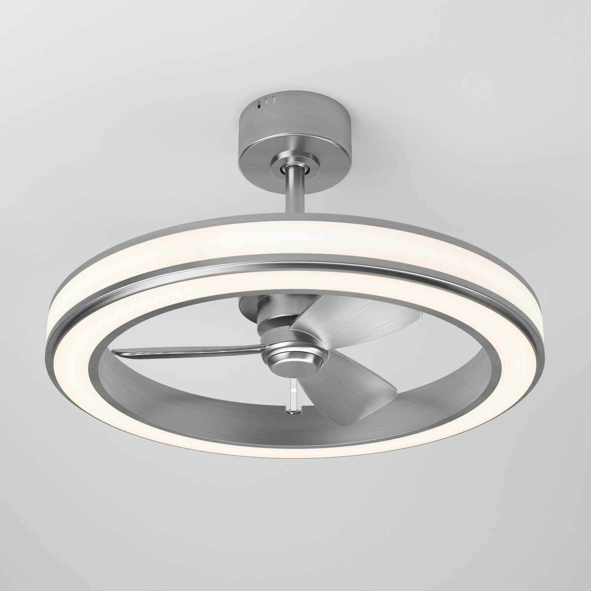 The Artika Edwin 25 in. LED ceiling fan offers 3 speeds and a remote—perfect for modern, contemporary spaces.