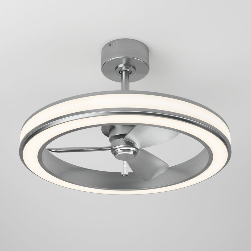 The Artika Edwin 25 in. LED ceiling fan offers 3 speeds and a remote—perfect for modern, contemporary spaces.