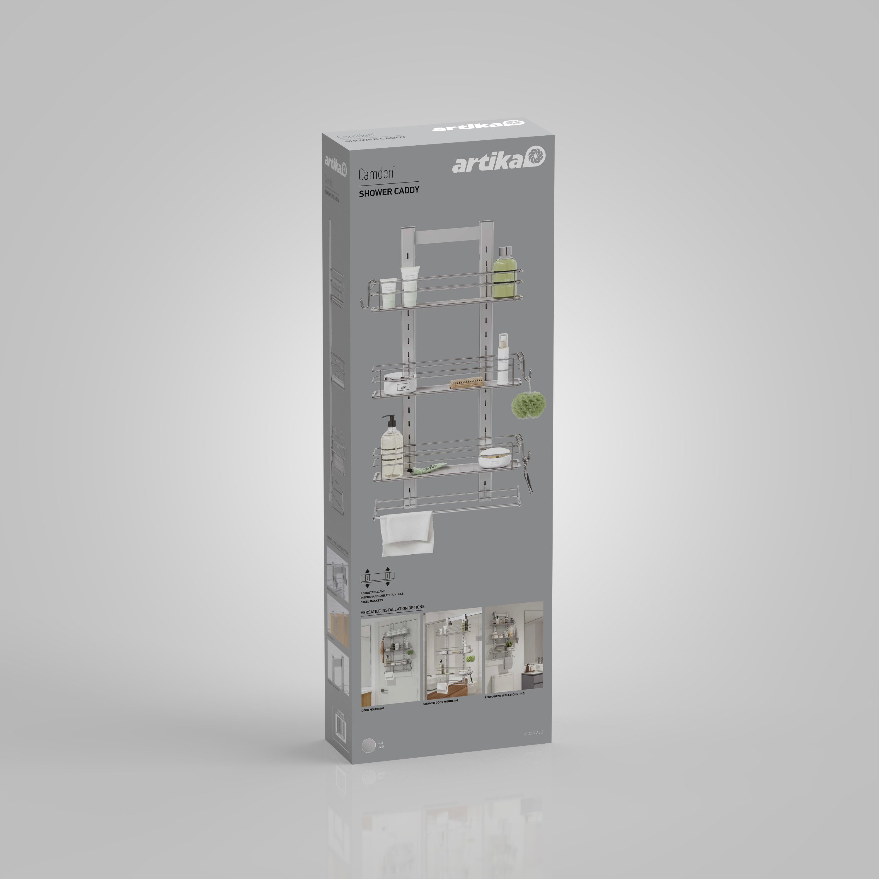 CQ3、CQ 4+、CQＣ+ Camden Shower Caddy – Artika Canada