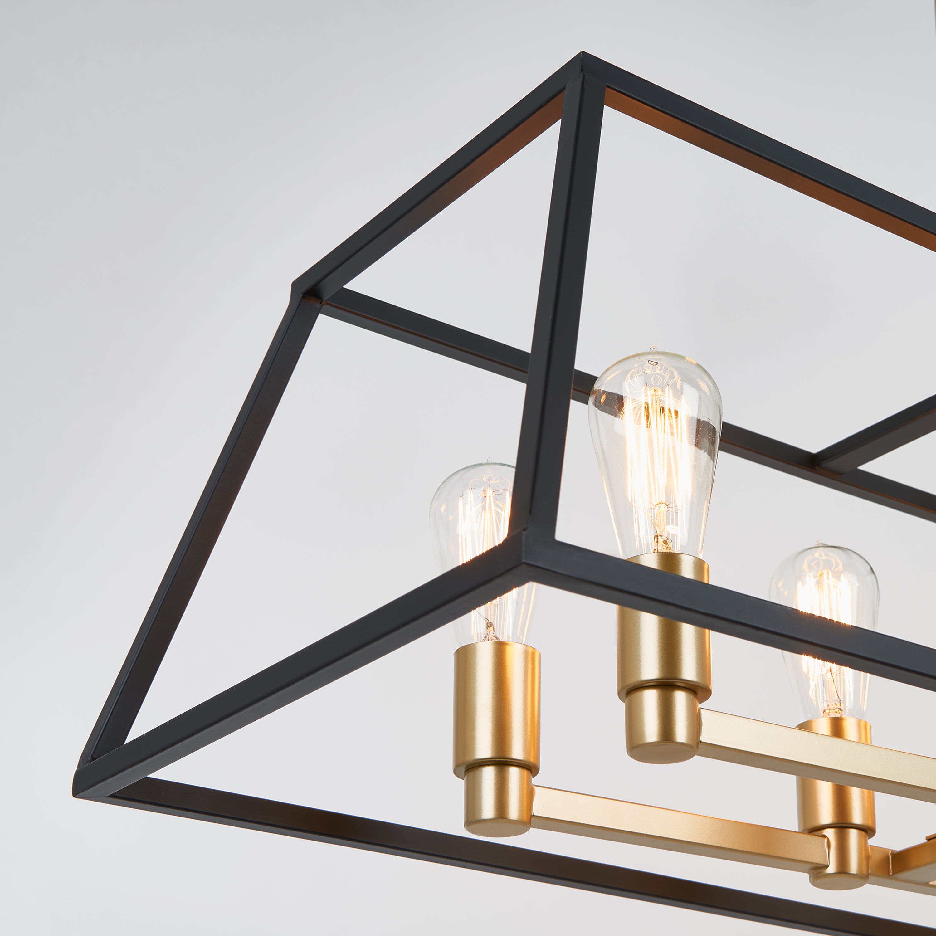 Carter Long Modern 8-light Chandelier Rectangular | Artika Canada