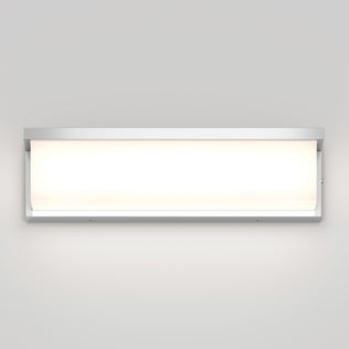 The Artika Bristol modern LED bathroom vanity light 3 CCT offers adjustable color and a soft white glow with a frosted cover.