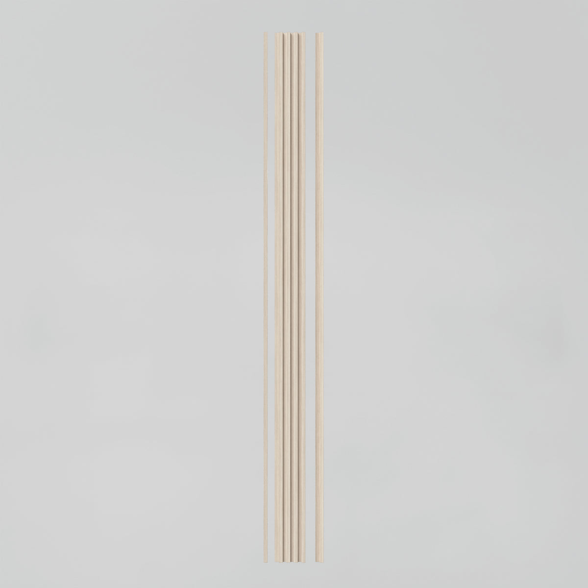 A pack of eight Artika Panolok 30.67 ft wall panel kits is displayed vertically in a neat row against a plain white background.