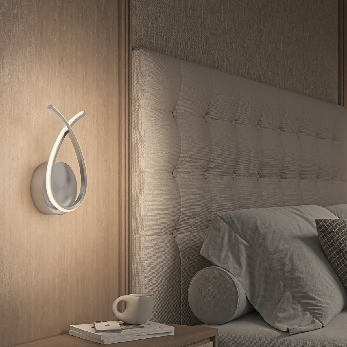 Gamma lámpara de pared LED moderno 5 CCT