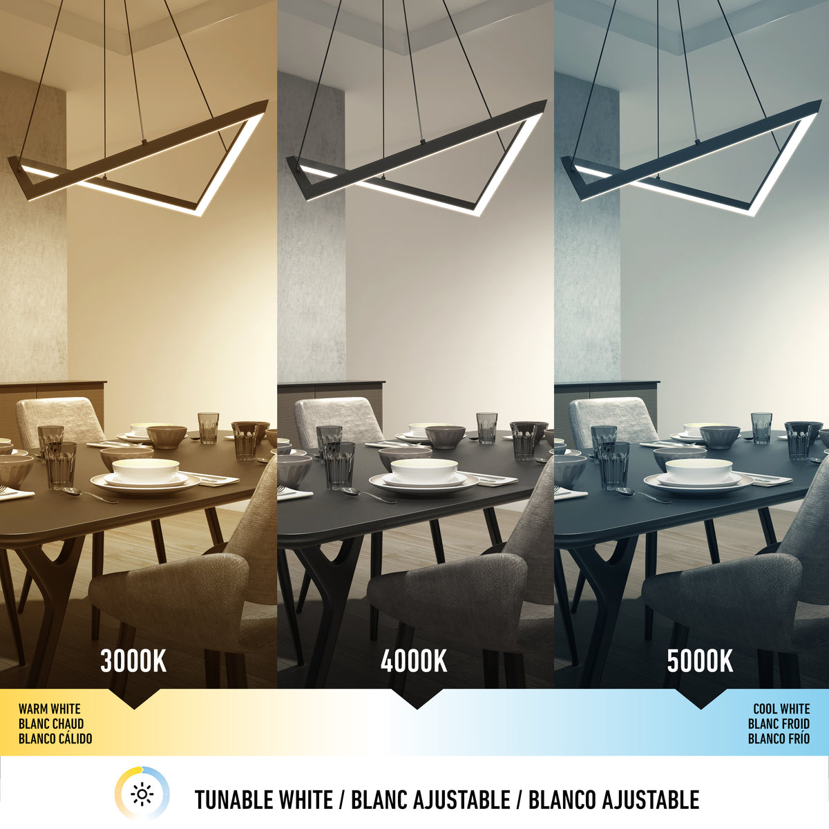 Artemis LED pendant light 3 CCT