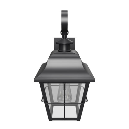 Jatoba outdoor lantern wall light